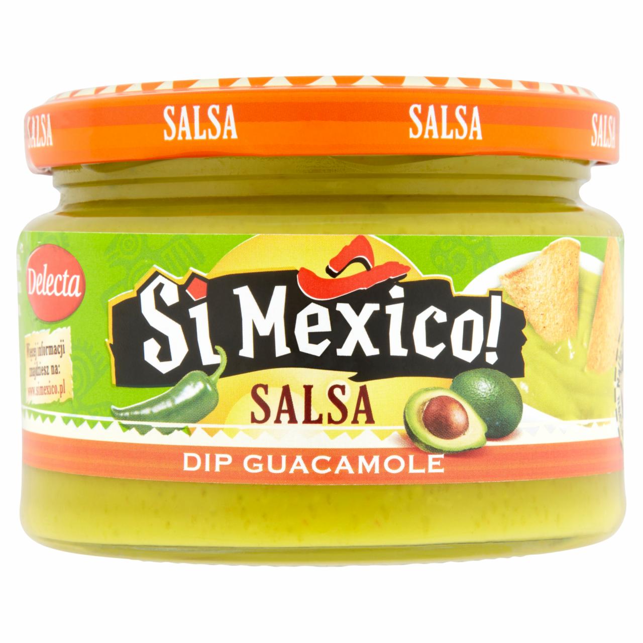 Zdjęcia - Delecta Si Mexico! Salsa Dip guacamole 250 g