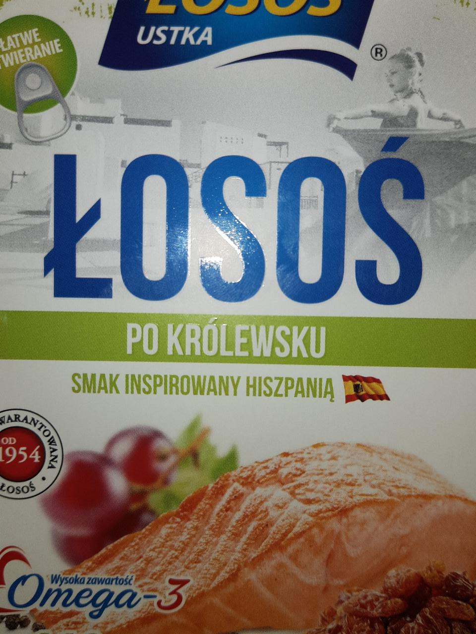 Zdjęcia - Łosoś Ustka Łosoś po królewsku 110 g