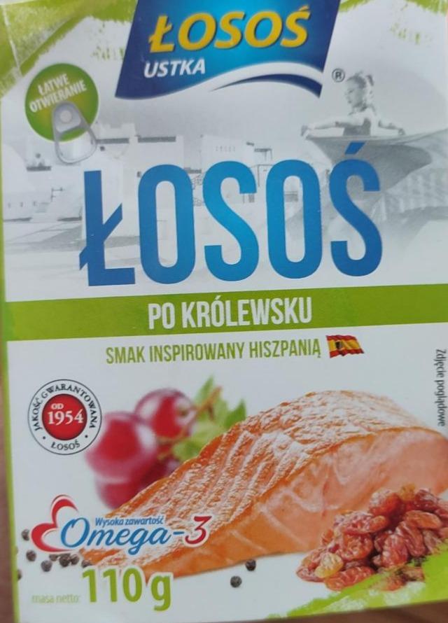 Zdjęcia - Łosoś Ustka Łosoś po królewsku 110 g