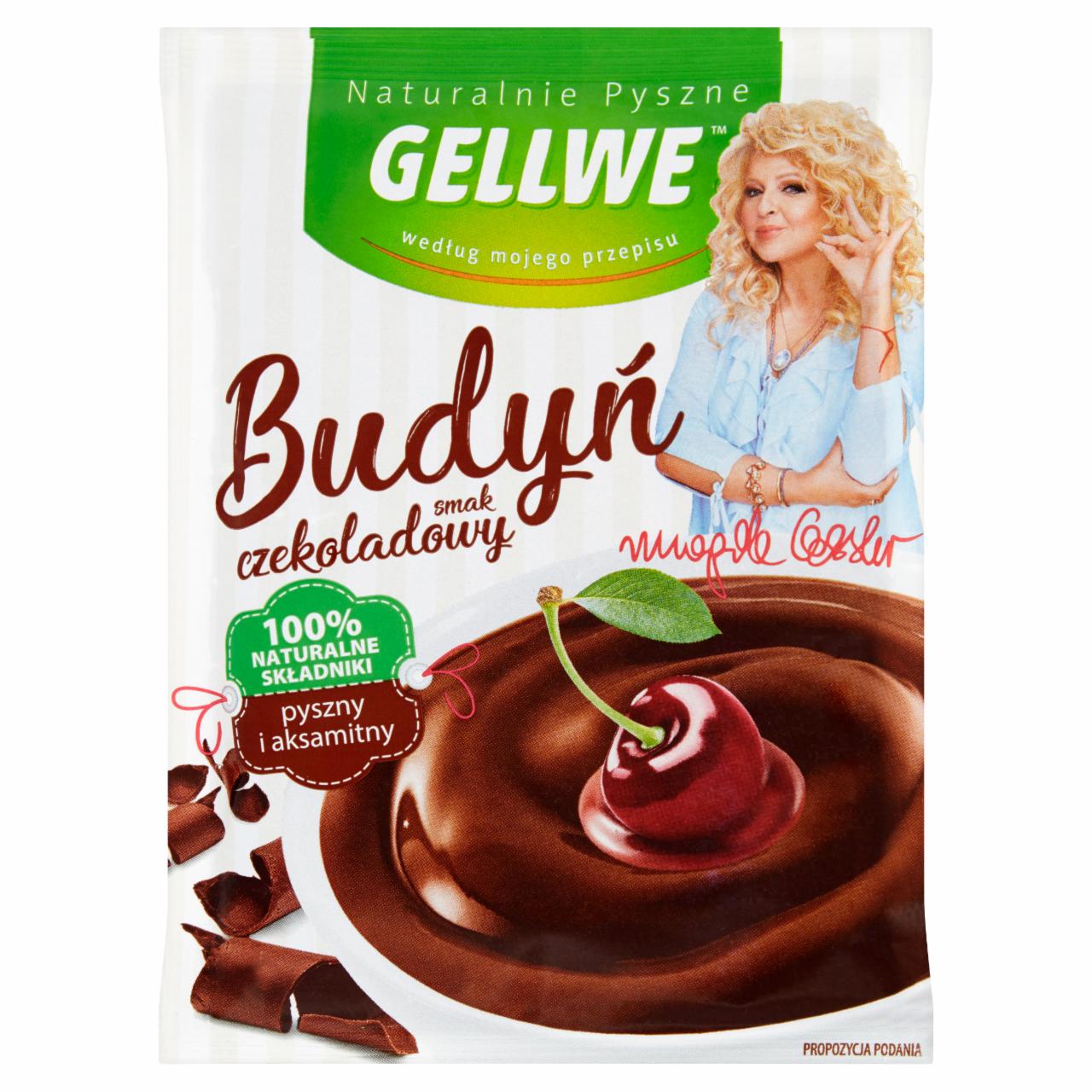 Zdjęcia - Gellwe Naturalnie Pyszne Budyń smak czekoladowy 45 g