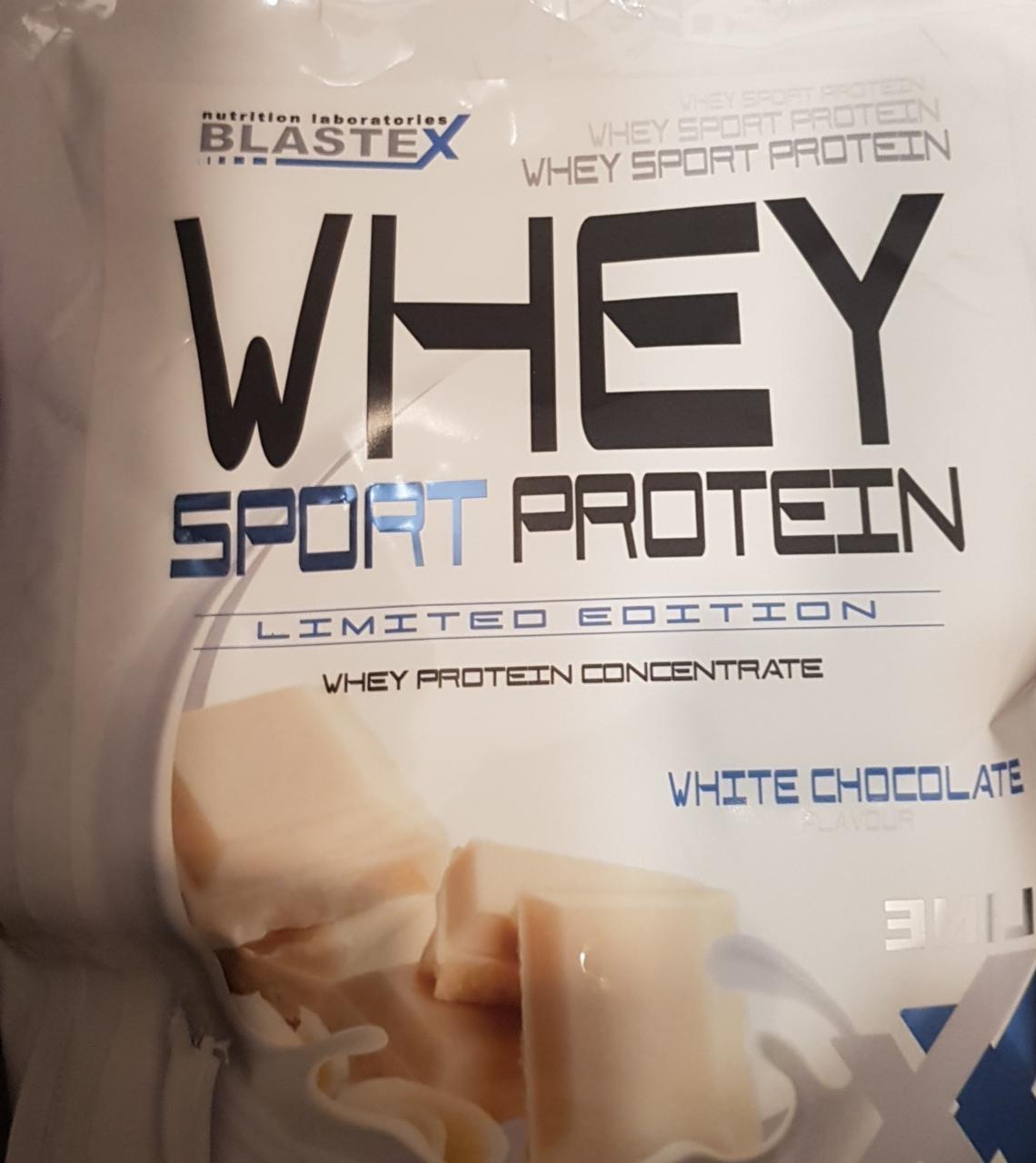 Zdjęcia - Whey sport protein white chocolate flavour Blastex