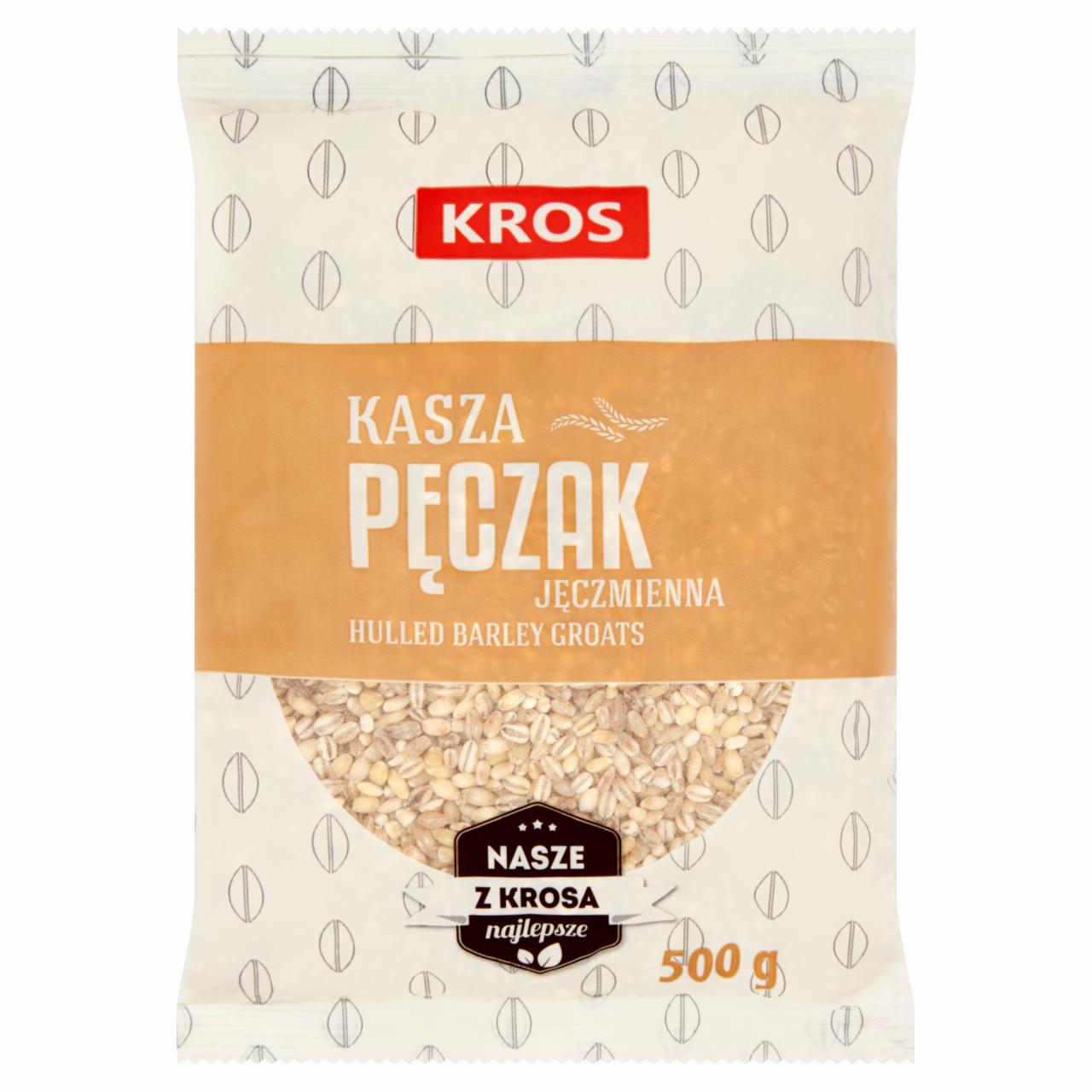 Zdjęcia - KROS Kasza pęczak jęczmienna 500 g