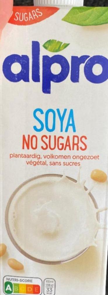 Zdjęcia - Soya no sugars Alpro