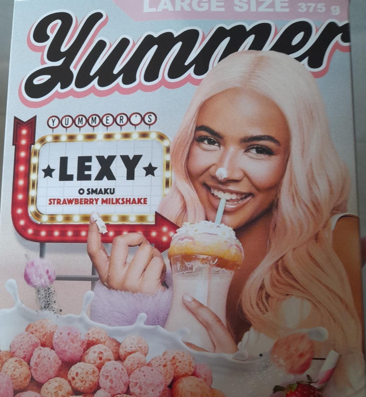 Zdjęcia - Yummer's Lexy strawberry milkshake