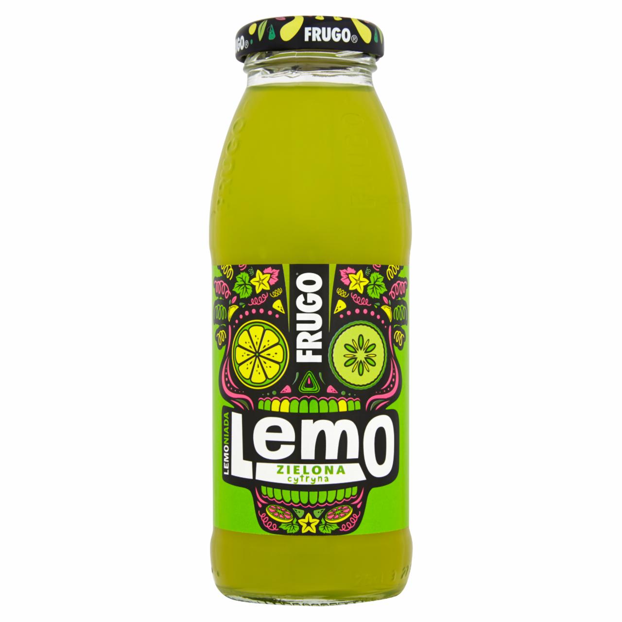 Zdjęcia - Frugo Lemo Lemoniada Zielona cytryna Napój niegazowany 250 ml