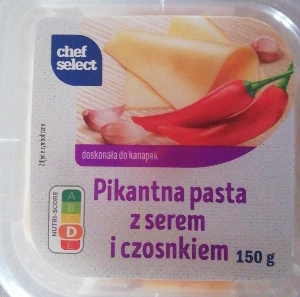 Zdjęcia - Pikantna pasta z serem i czosnkiem Chef select