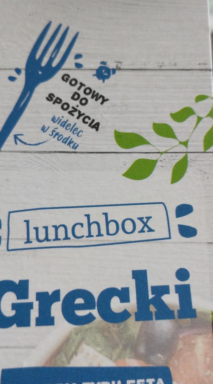 Zdjęcia - lunch box grecki z serem typu feta