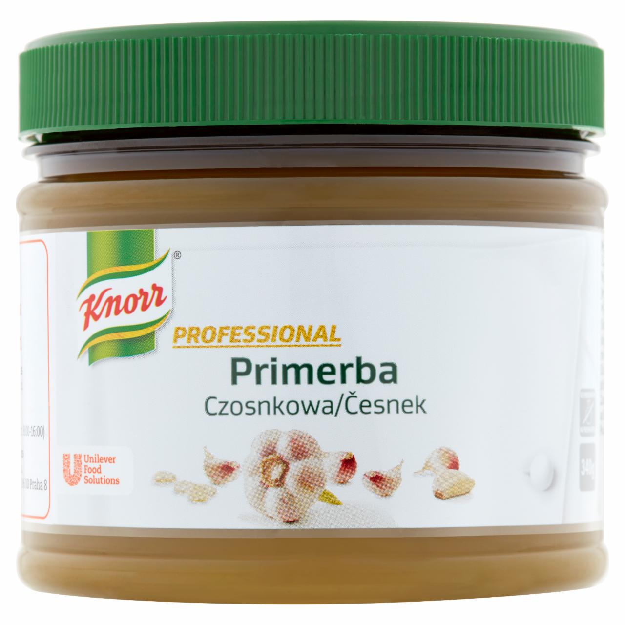 Zdjęcia - Knorr Professional Primerba czosnkowa Pasta czosnkowa do przyprawiania potraw 340 g