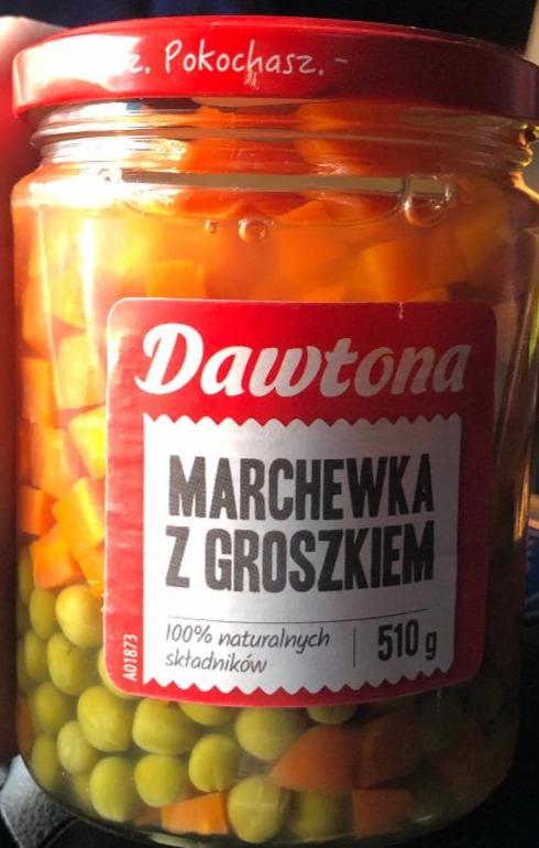 Zdjęcia - Marchewka z groszkiem 510 g Dawtona