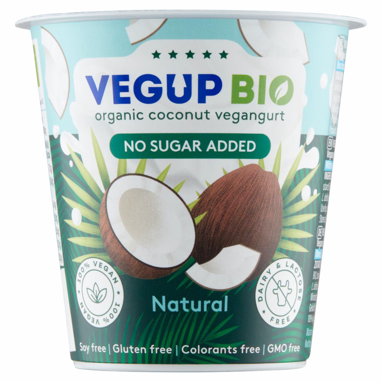 Zdjęcia - Vegup Bio Natural Kokosowy vegangurt 140 g