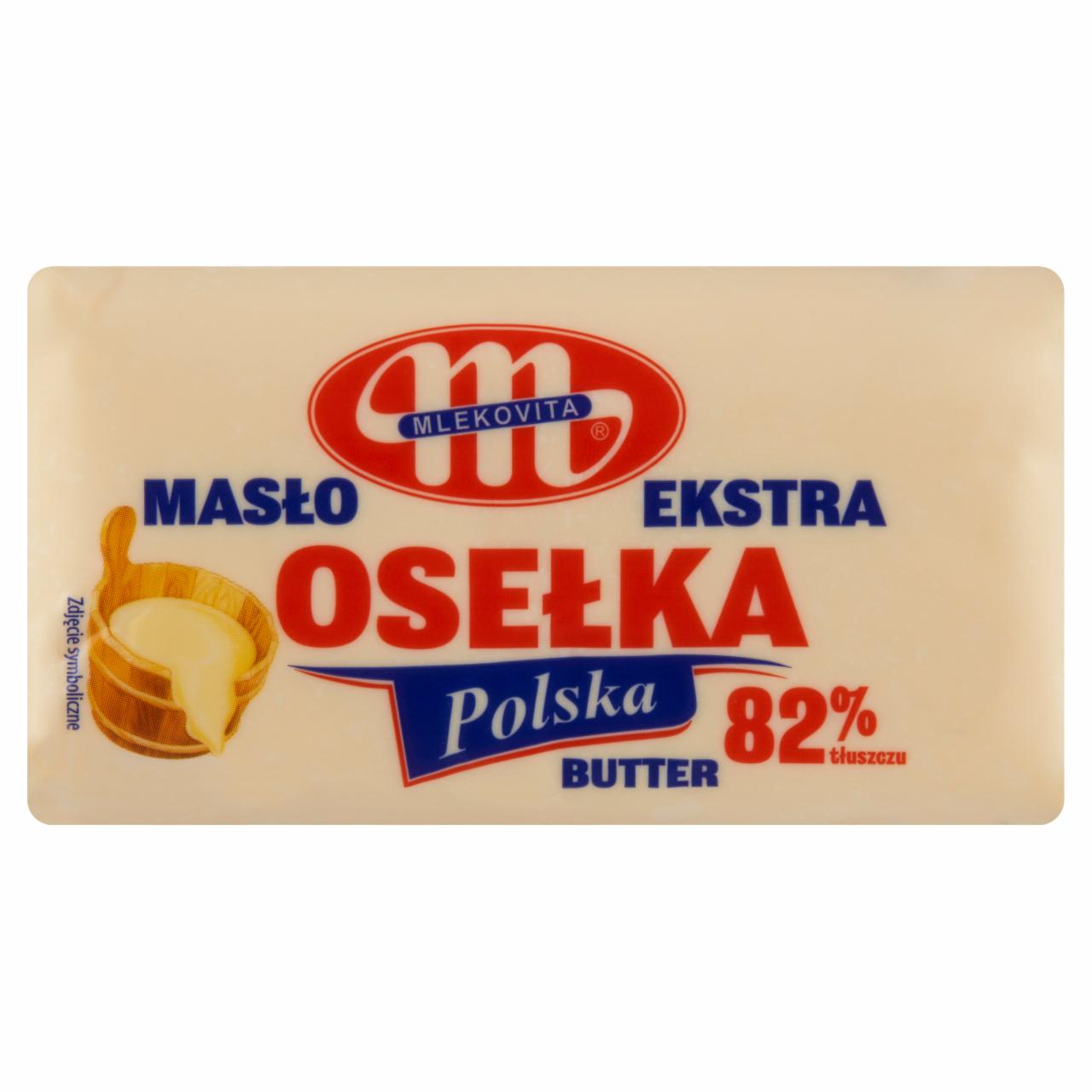 Zdjęcia - Mlekovita Masło ekstra osełka polska 300 g