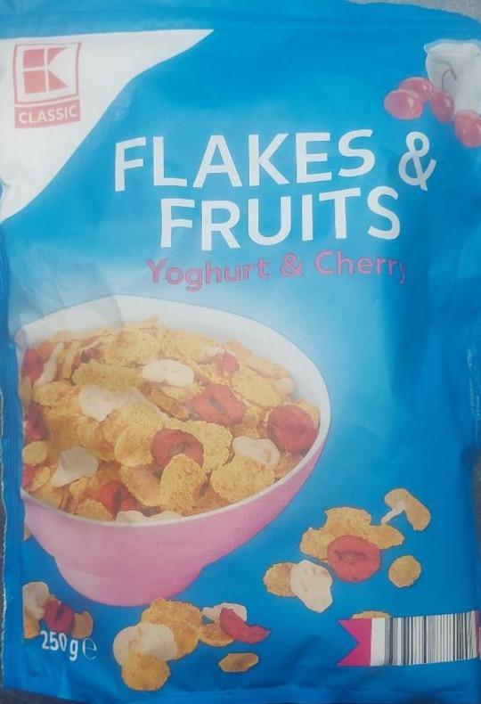 Zdjęcia - Flakes Fruits cherry and yoghurt K-Classic