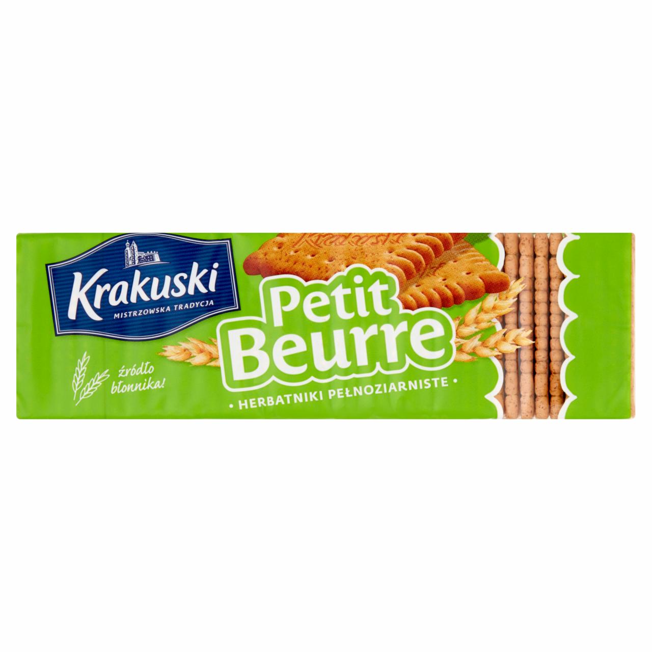 Zdjęcia - Krakuski Petit Beurre Herbatniki pełnoziarniste 220 g