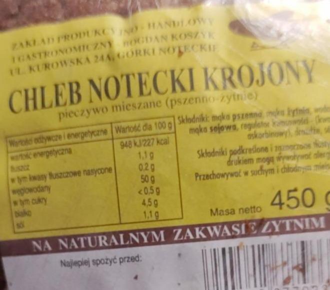 Zdjęcia - Chleb notecki krojony Górki Noteckie