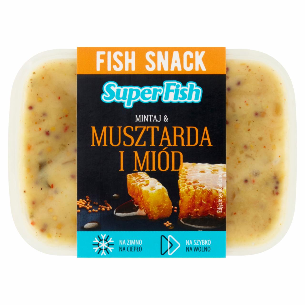 Zdjęcia - SuperFish Fish Snack Mintaj & musztarda i miód 150 g