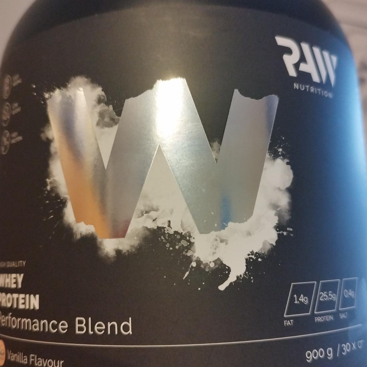 Zdjęcia - Whey protein vanilla raw nutrition