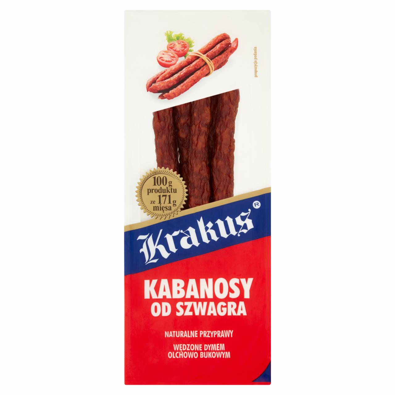 Zdjęcia - Krakus Kabanosy od szwagra 150 g