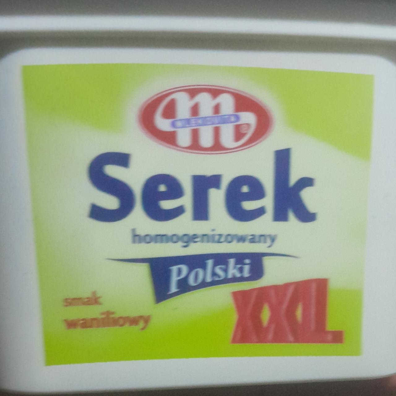 Zdjęcia - Serek homogenizowany polski XXL smak waniliowy Mlekovita