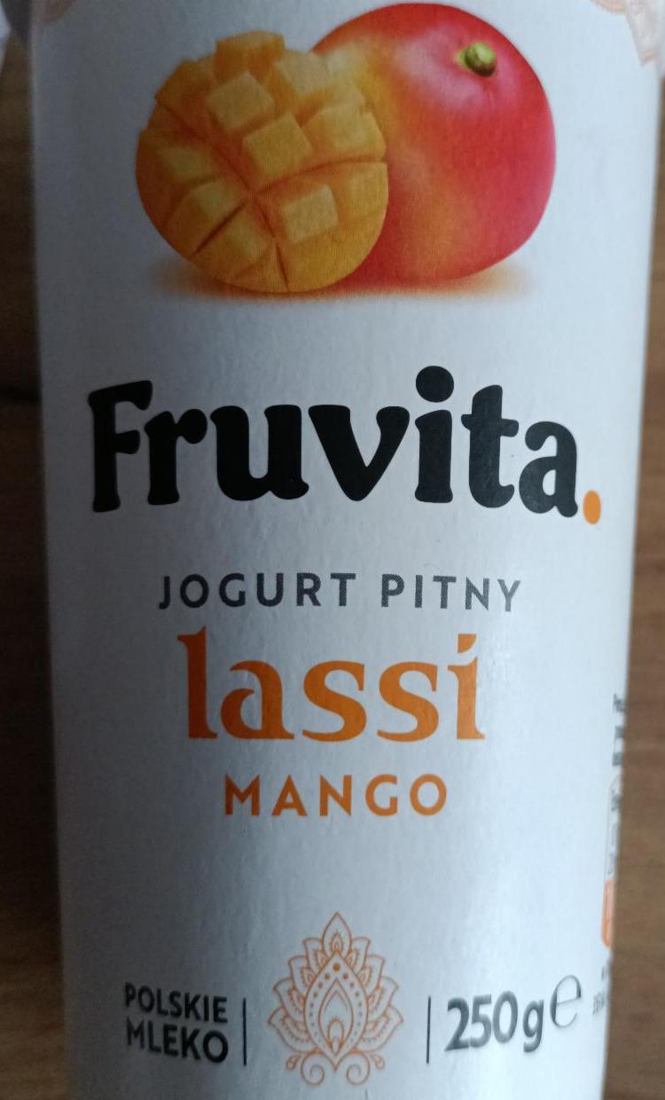 Zdjęcia - Fruvita jogurt pitny lassi mango