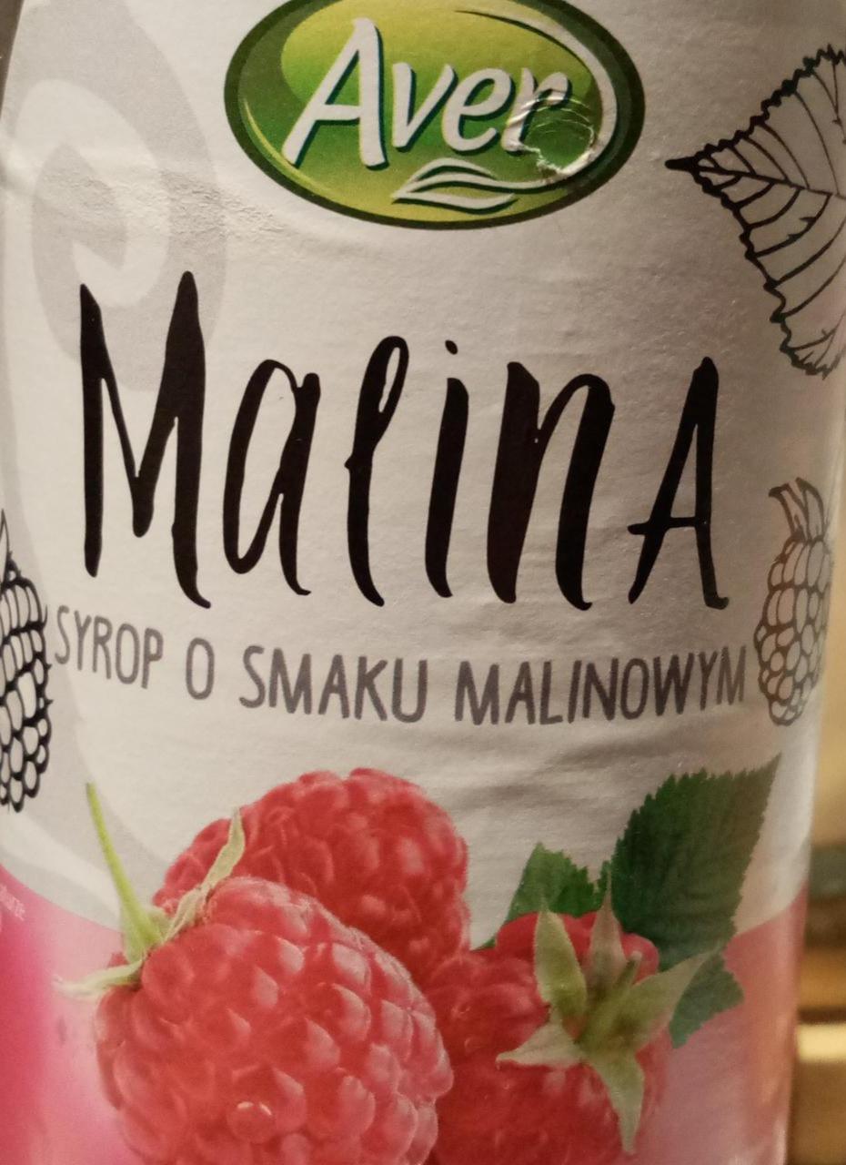 Zdjęcia - syrop o smaku malinowym aver