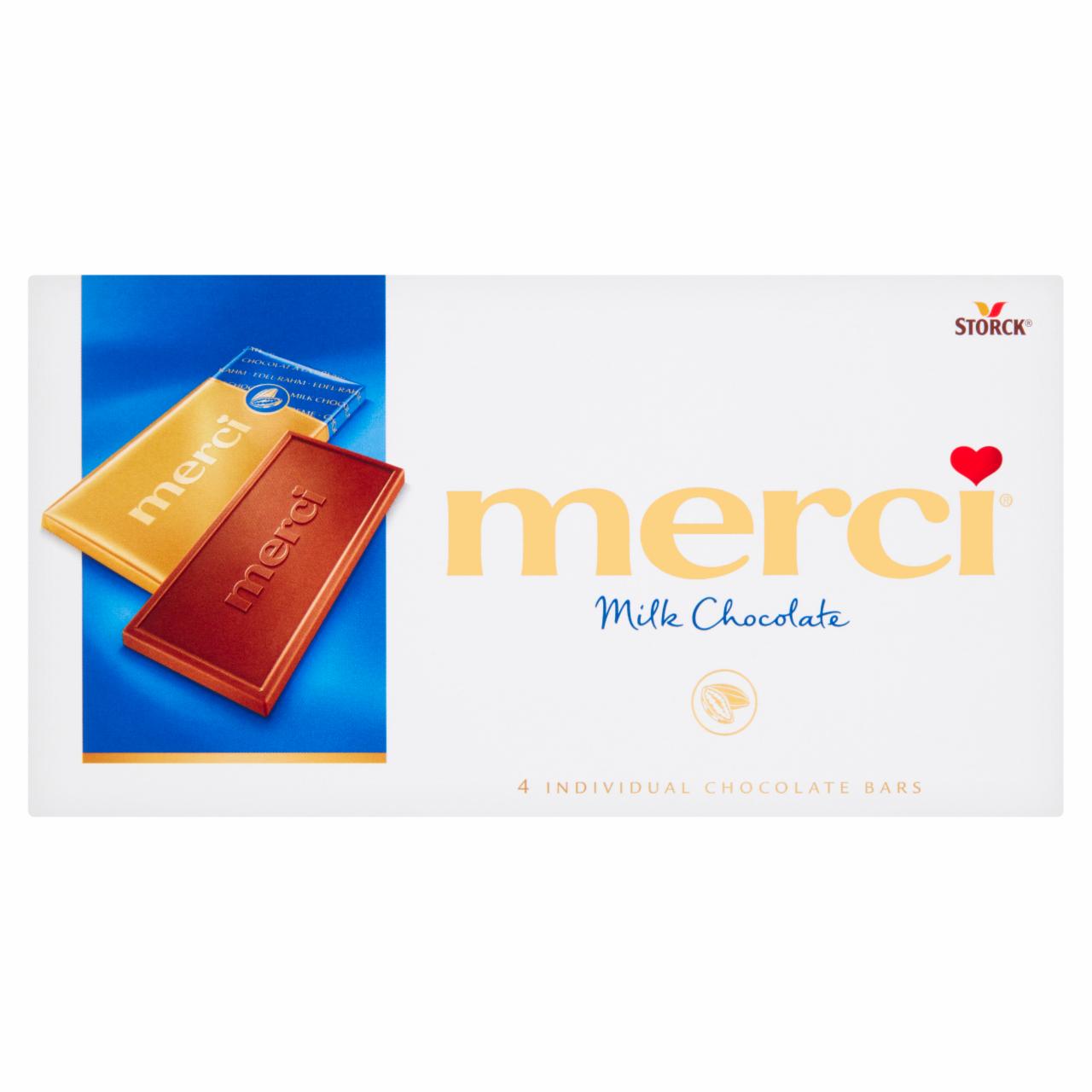 Zdjęcia - merci Czekolada mleczna 100 g