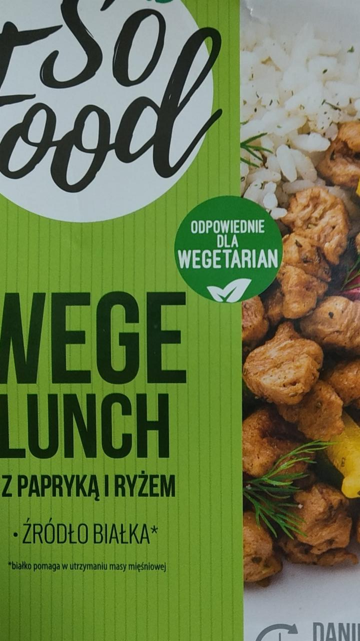 Zdjęcia - Wege lunch z ryżem its so good