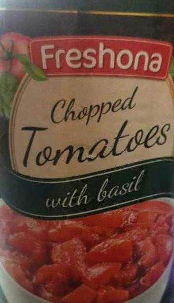 Zdjęcia - Chopped tomatoes wit basil Freshona