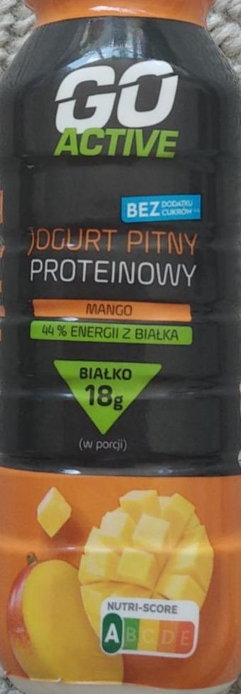 Zdjęcia - Jogurt pitny proteinowy mango Go Active