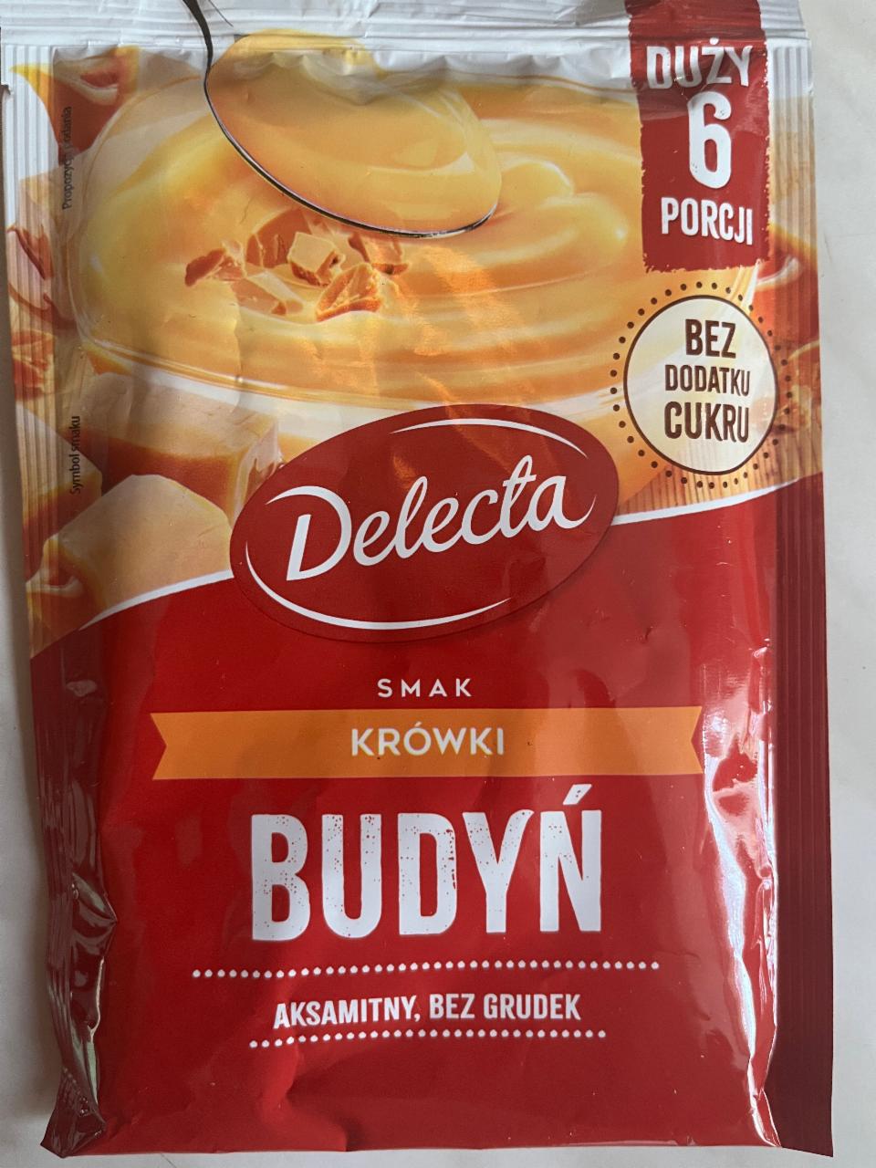 Zdjęcia - Budyń smak krówki Delecta