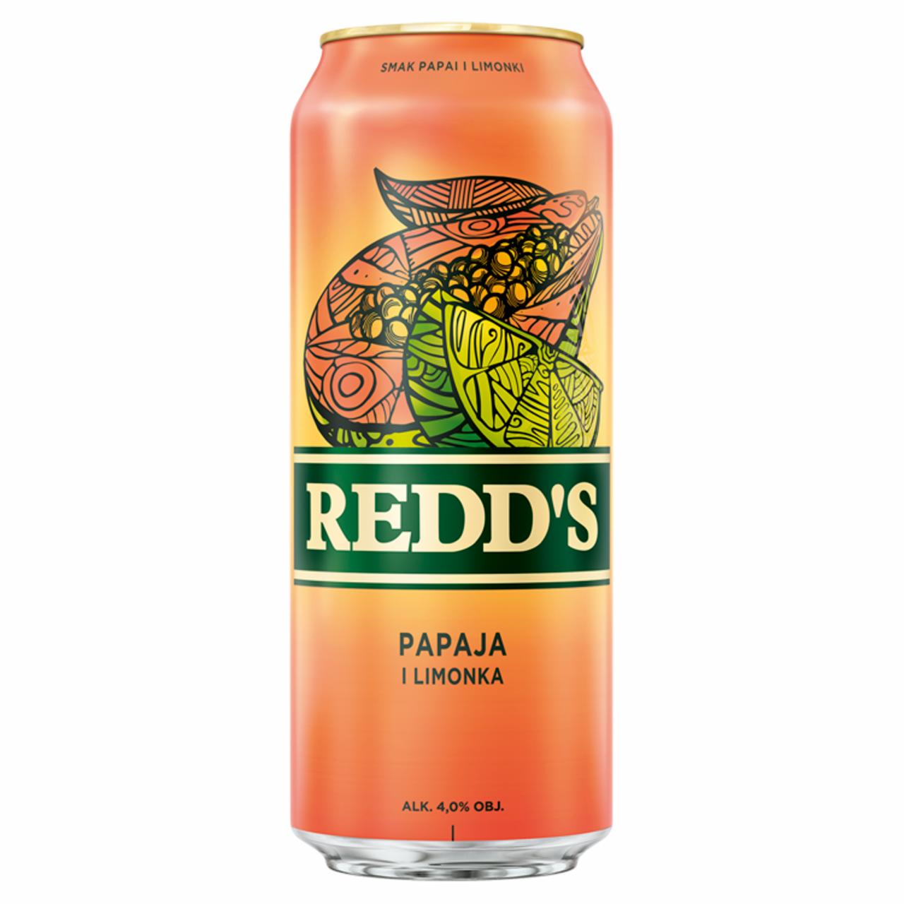 Zdjęcia - Redd's Piwo smak papaja i limonka 500 ml