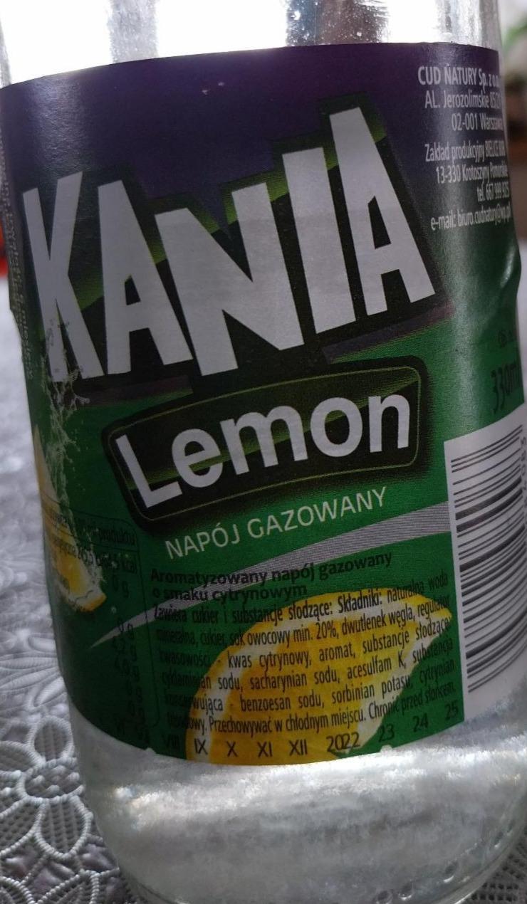 Zdjęcia - Napój gazowany lemon Kania