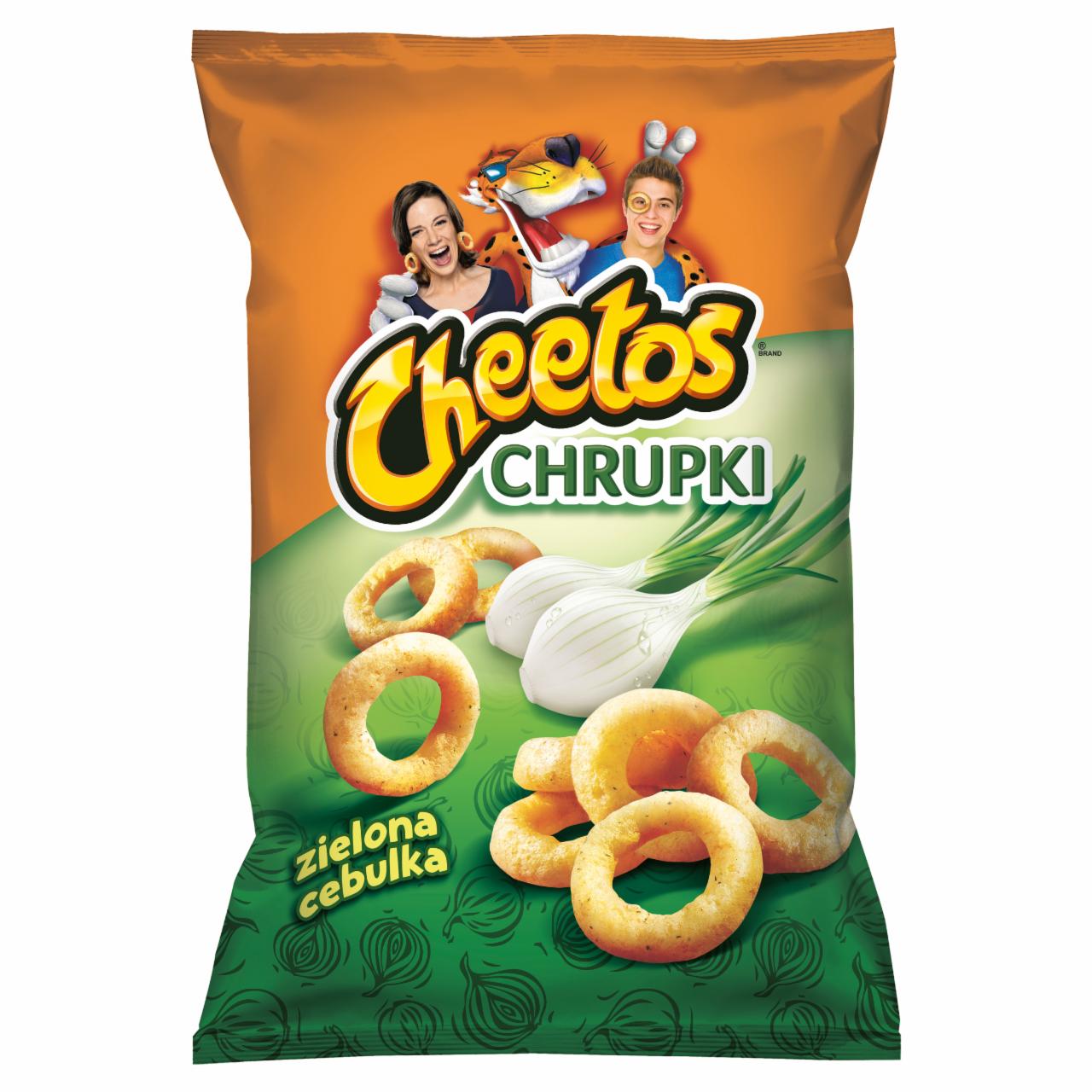 Zdjęcia - Cheetos Chrupki kukurydziane o smaku zielonej cebulki 145 g