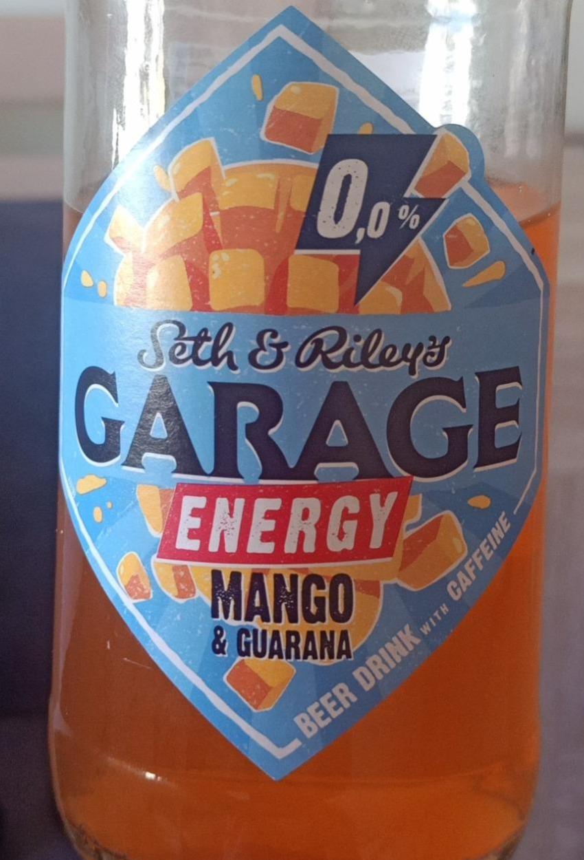 Zdjęcia - Seth & Riley's Garage Energy Bezalkoholowy energetyzujący napój piwny o smaku mango 400 ml