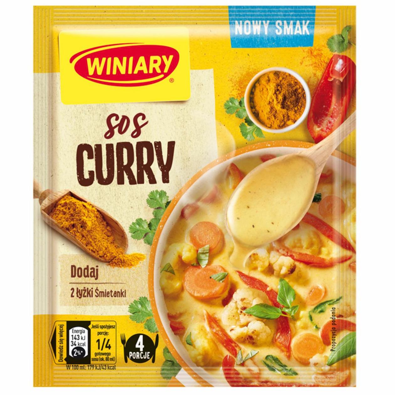 Zdjęcia - Winiary Sos curry 29 g