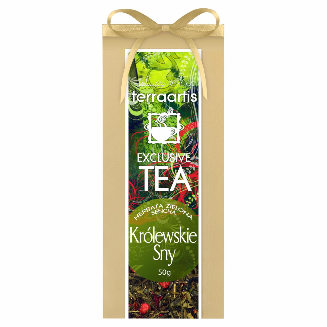 Zdjęcia - Terraartis Exclusive Tea Herbata zielona Sencha królewskie sny 50 g