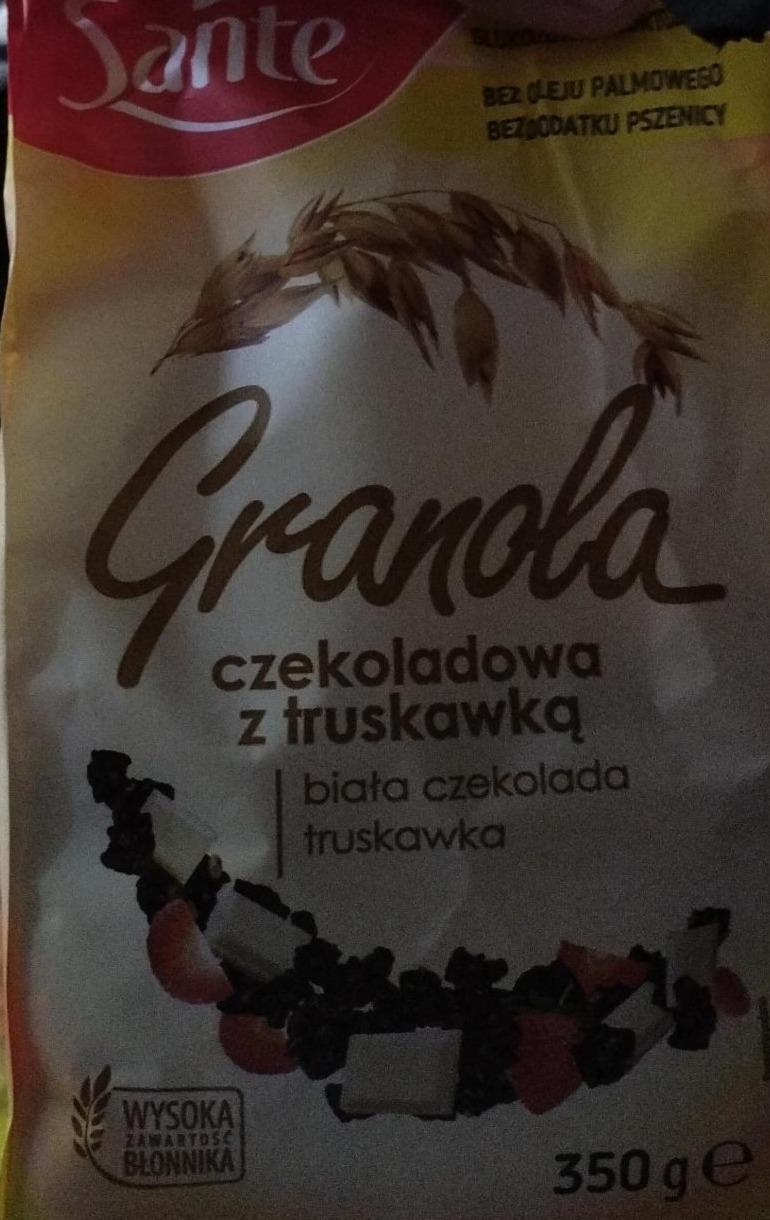 Zdjęcia - Granola czekoladowa z truskawką Sante