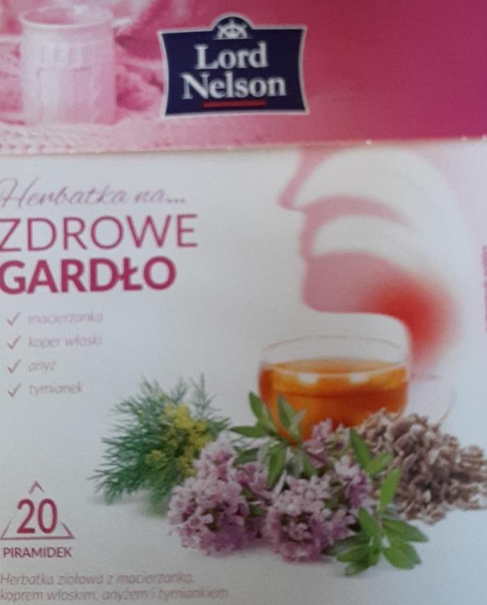 Zdjęcia - Herbata na zdrowe gardło Lord Nelson