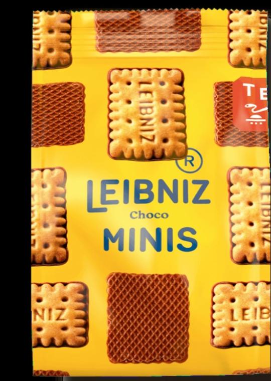 Zdjęcia - Leibniz Minis Choco Herbatniki w czekoladzie mlecznej 120 g
