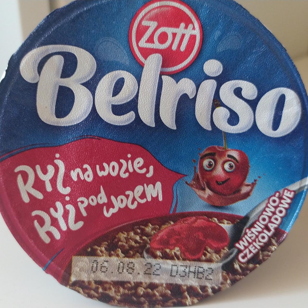 Zdjęcia - Belriso wiśniowo-czekoladowe Zott
