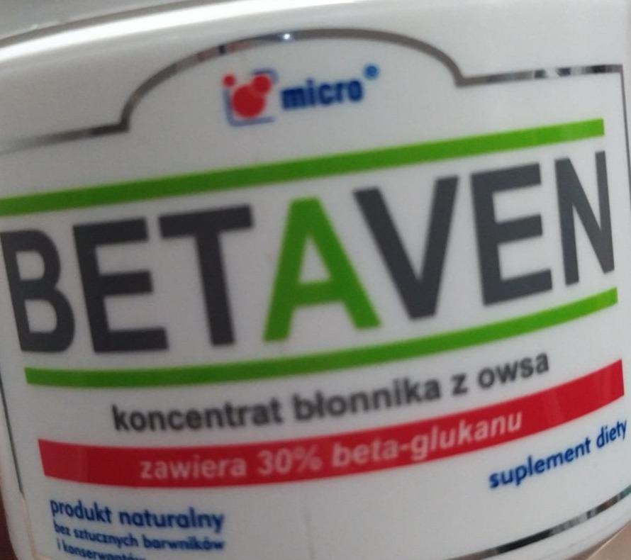 Zdjęcia - betaven koncentrat błonnika owsa Micro