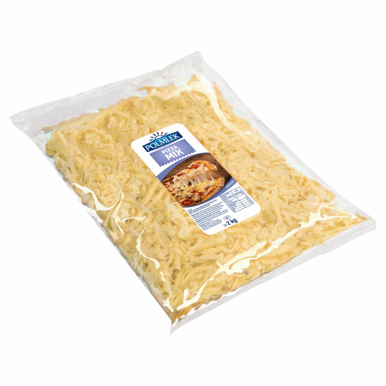 Zdjęcia - Polmlek Produkt seropodobny Pizza mix wiórki 2 kg