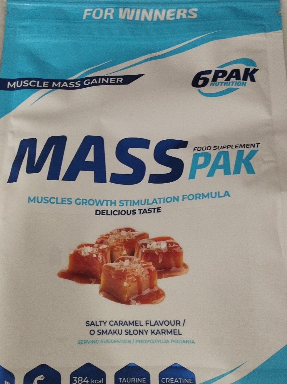 Zdjęcia - Mass pak salty caramelm 6Pak nutrition
