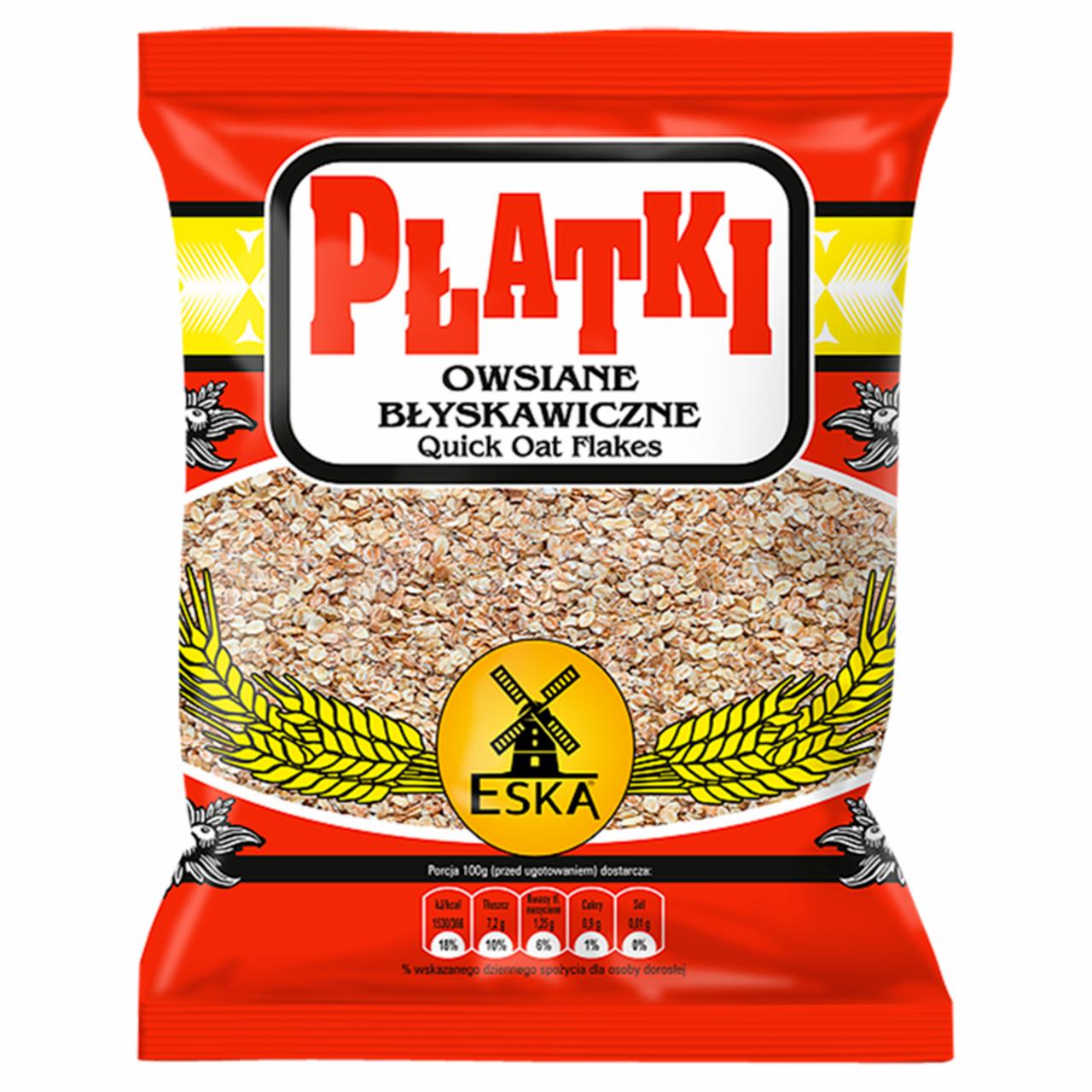 Zdjęcia - Eska Płatki owsiane błyskawiczne 250 g