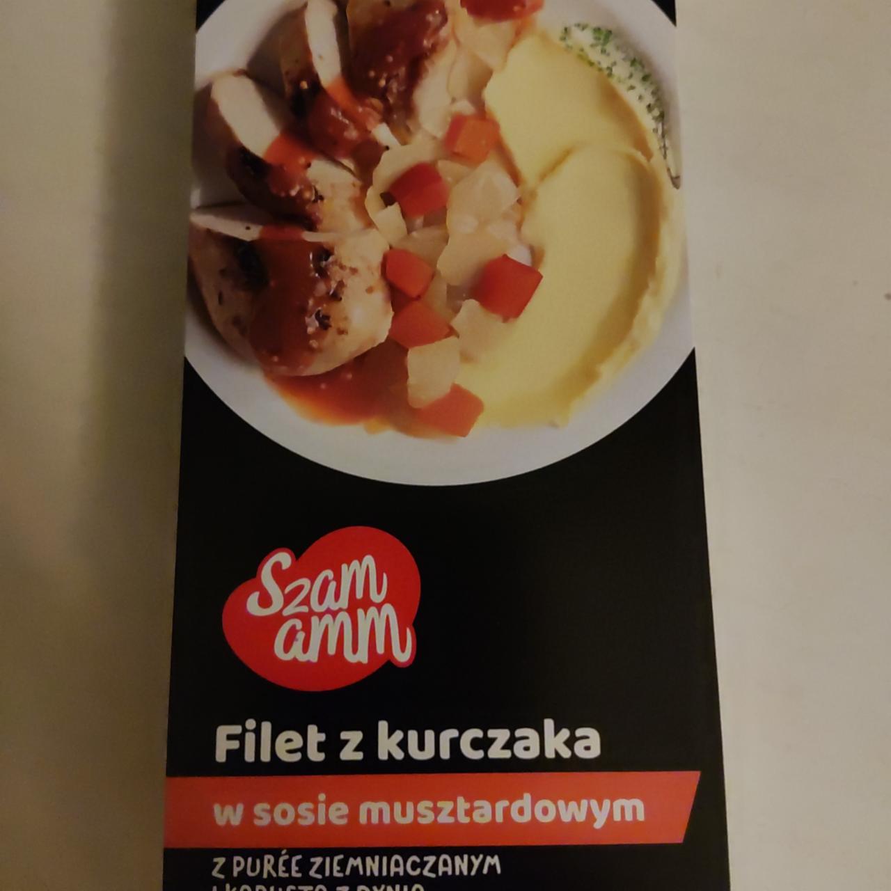 Zdjęcia - Szamamm filet z kurczaka w sosie musztardowym