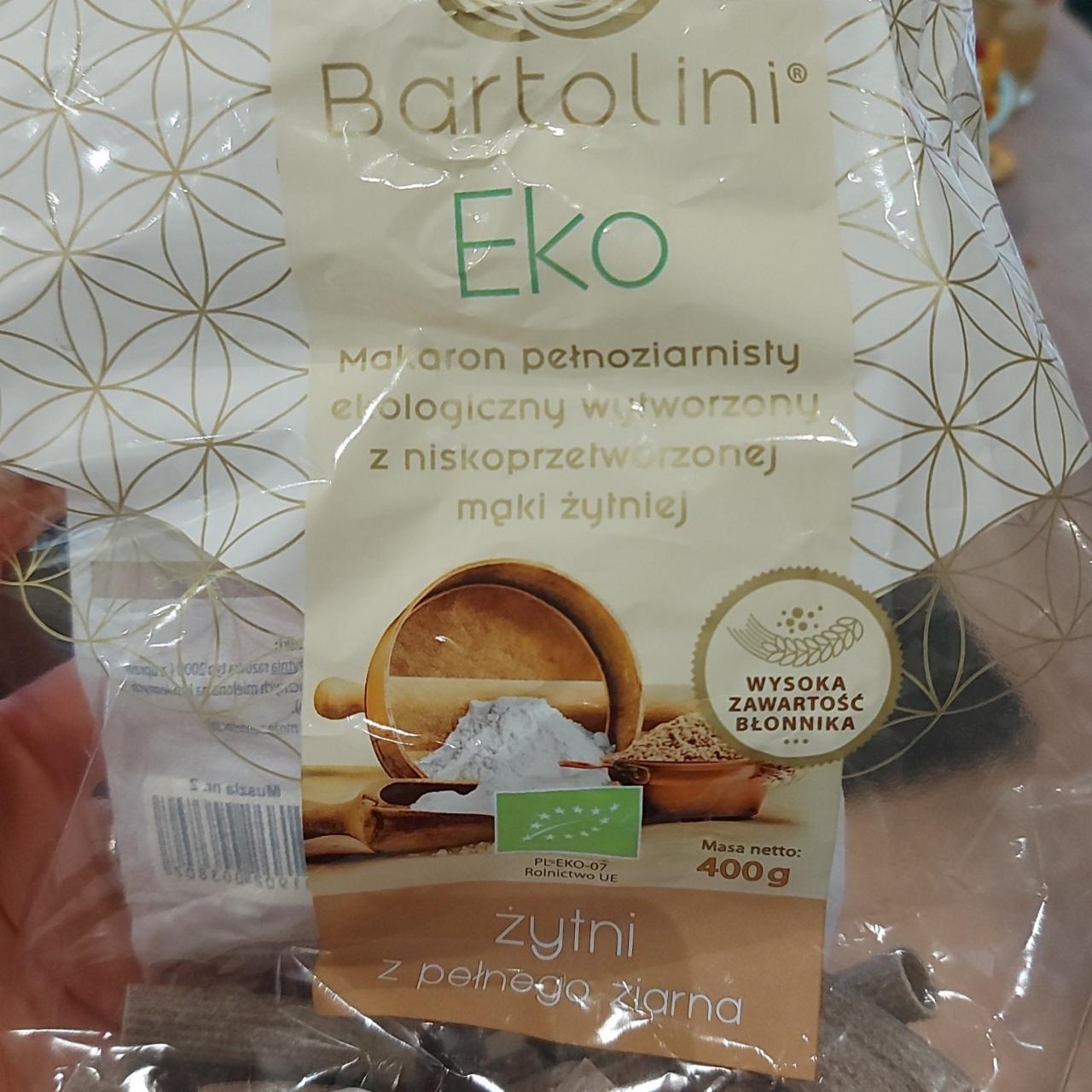 Zdjęcia - Eko Makaron żytni z pełnego ziarna rurki Bartolini