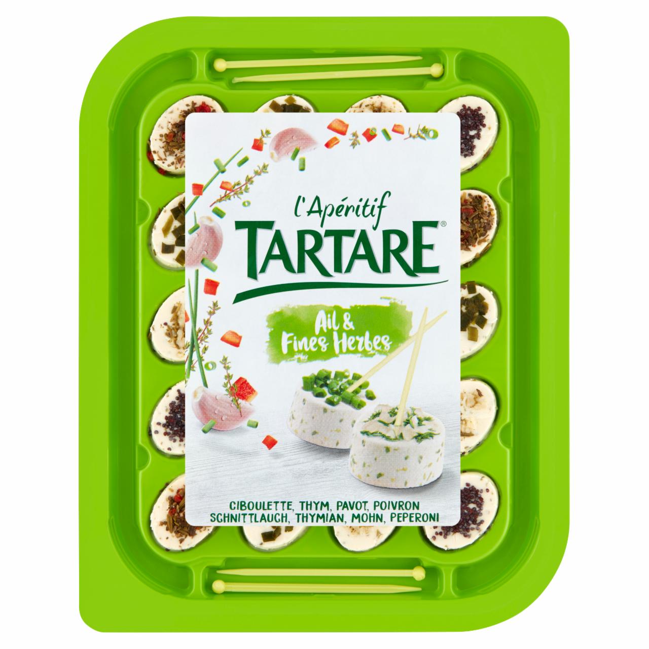 Zdjęcia - Tartare l'Apéritif Koreczki twarogowe z czosnkiem i ziołami 100 g