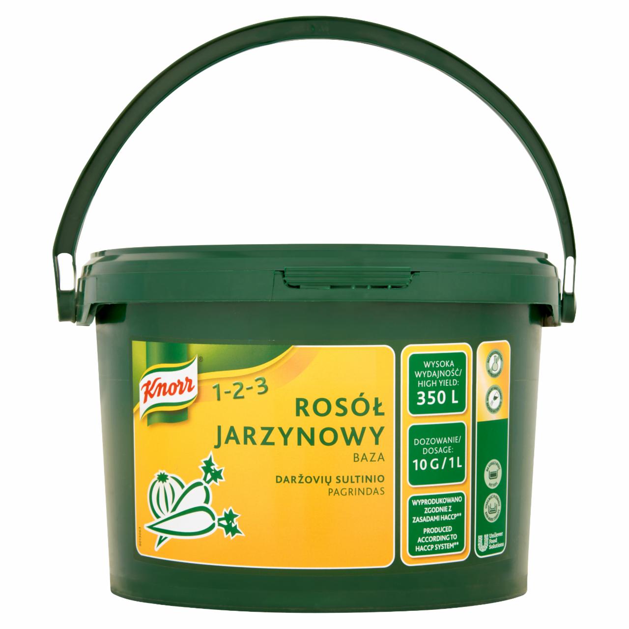 Zdjęcia - Knorr 1-2-3 Rosół jarzynowy baza 3,5 kg