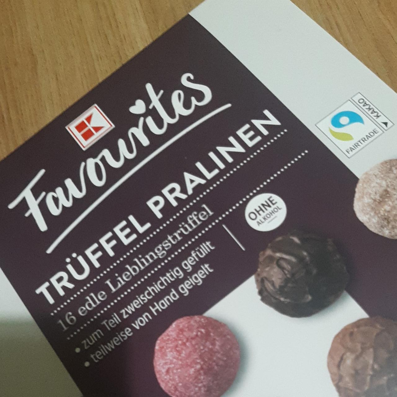 Zdjęcia - Trüffel pralinen K-Favourites