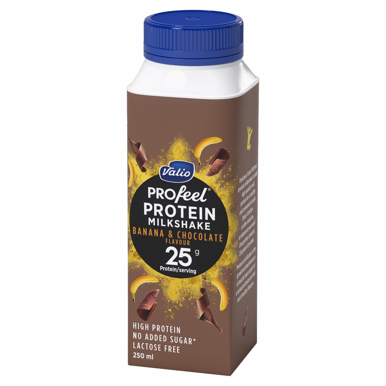 Zdjęcia - Valio PROfeel Napój proteinowy o smaku bananowym i czekoladowym 250 ml