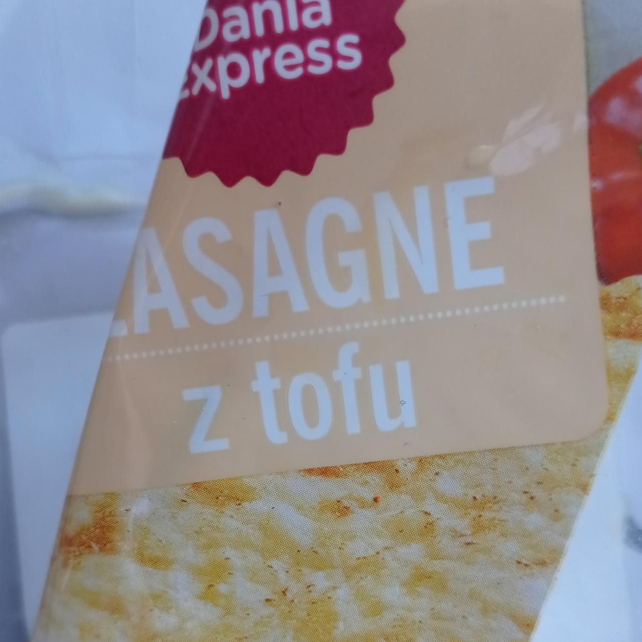Zdjęcia - Lasagne z tofu Dania express